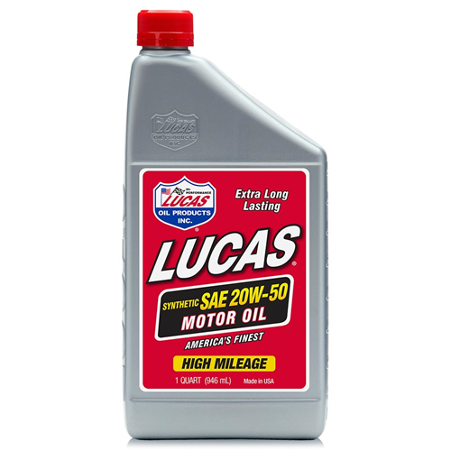 Synthetic SAE High Mileage Motor Oil