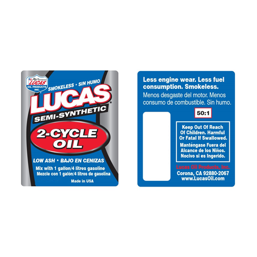 Semi-Synthetic 2-Cycle Oil