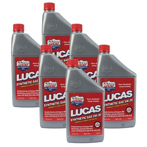 Synthetic SAE High Mileage Motor Oil