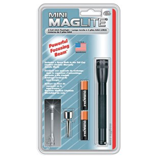Mini Maglite 2 AAA-Cell Flashlight w/ Pocket Clip