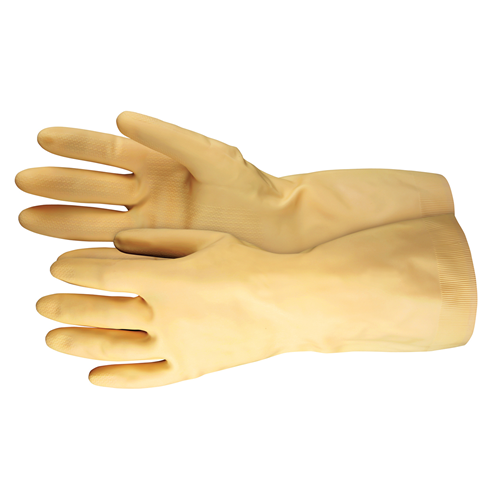 Unlined Latex Straight Cuff