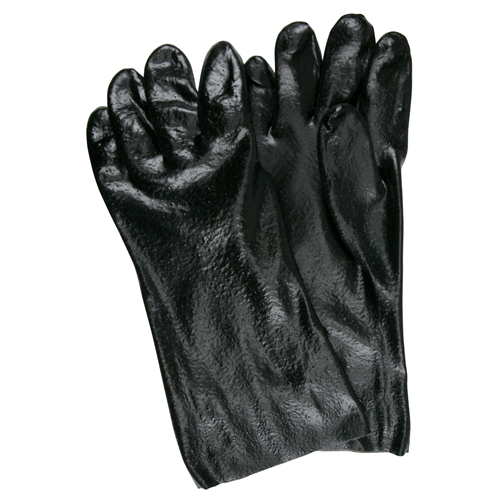 Single Dip Black PVC Rough 14