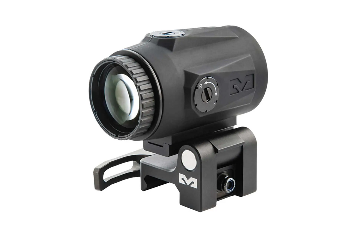 MMX3 Micro Magnifier 3x w/ Integrated Side Flip Adaptor