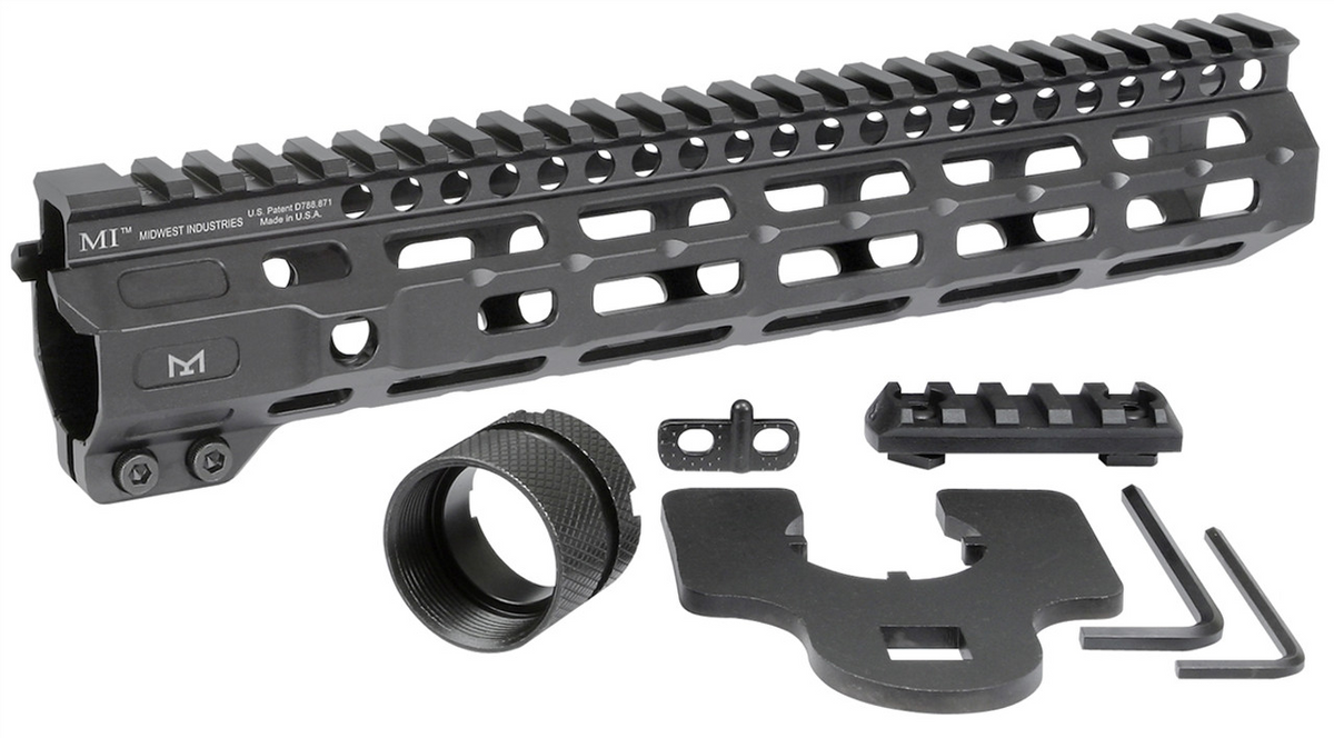 Combat Rail One Piece Free Float Handguard, M-LOK