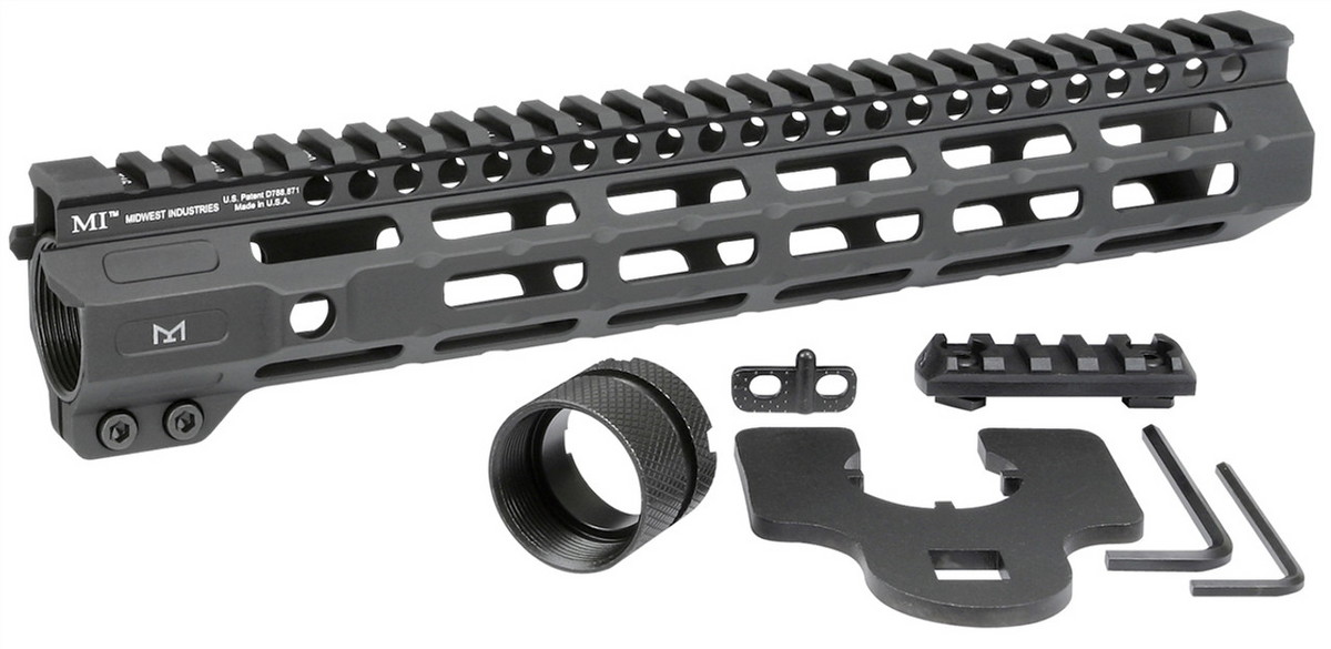 Combat Rail One Piece Free Float Handguard, M-LOK