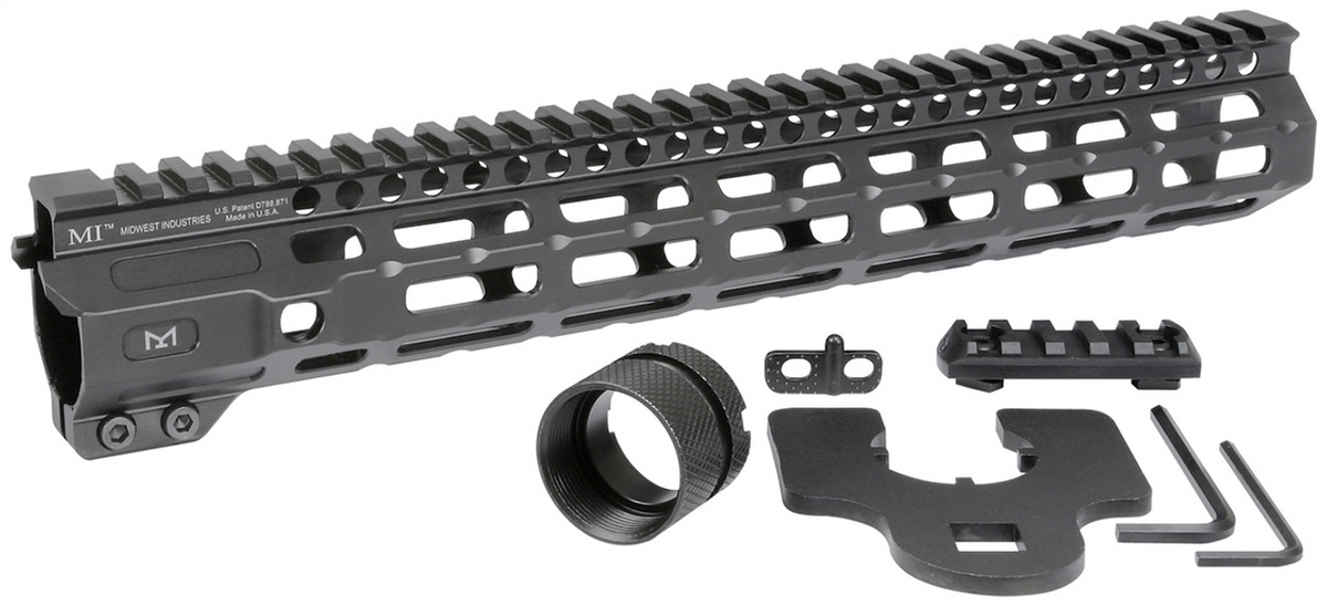 Combat Rail One Piece Free Float Handguard, M-LOK