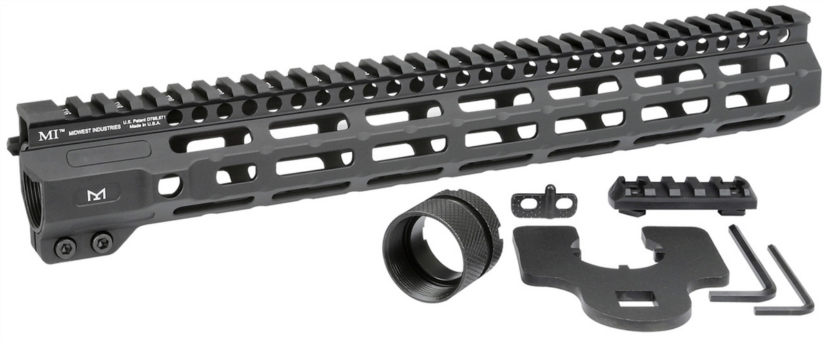 Combat Rail One Piece Free Float Handguard, M-LOK