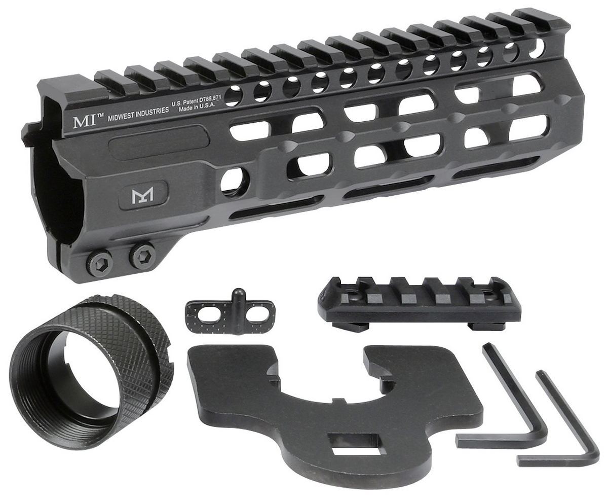 Combat Rail One Piece Free Float Handguard, M-LOK