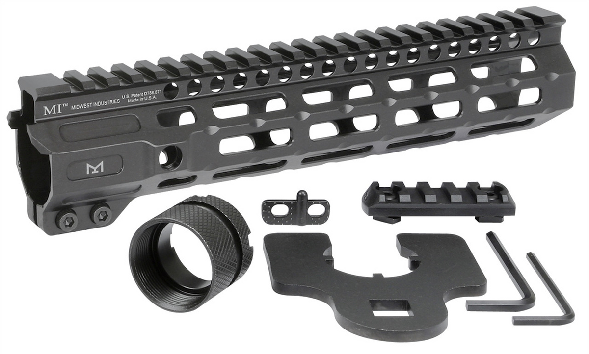 Combat Rail One Piece Free Float Handguard, M-LOK