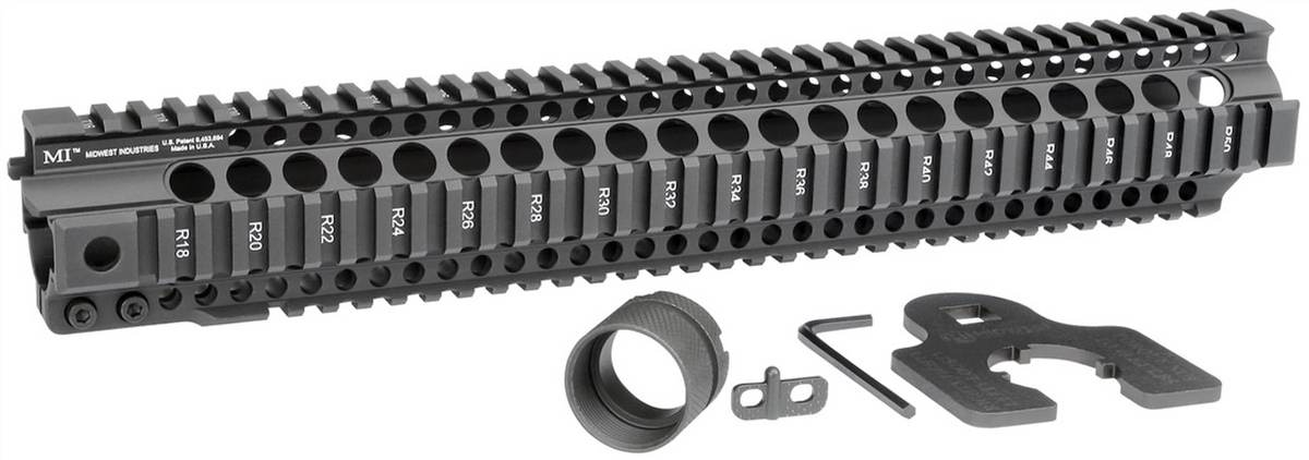 Combat Rail T-Series One Piece Free Float Handguard