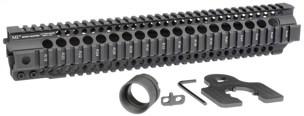 Combat Rail T-Series One Piece Free Float Handguard