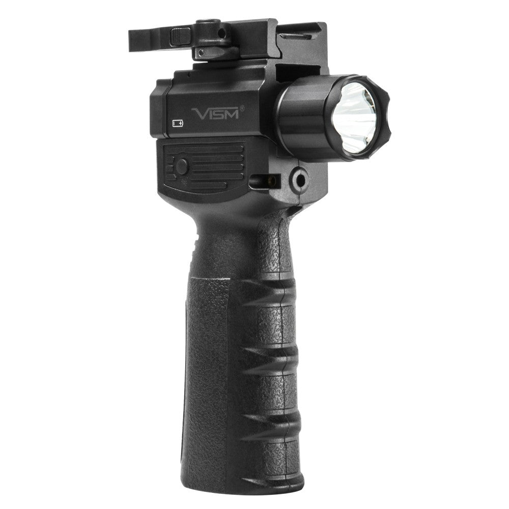 Vert Grip w/Strobe FlashLight & Laser