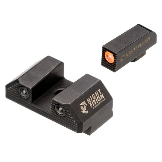 Optics Ready Stealth Night Sight Set for Glock 19/17/45/23 w/ Holosun SCS