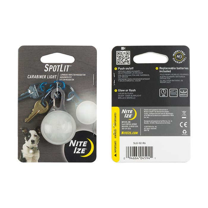 SpotLit Carabiner Light
