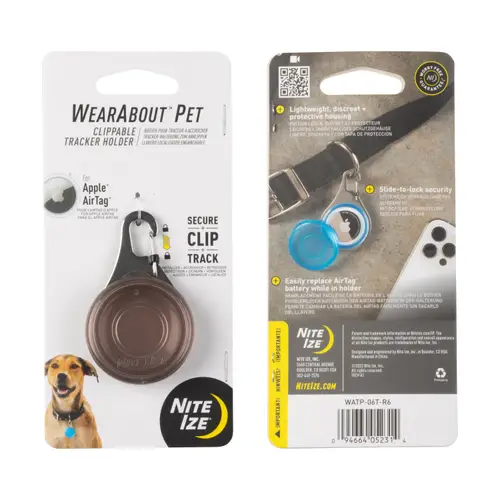 WearAbout Pet Clippable Tracker Holder