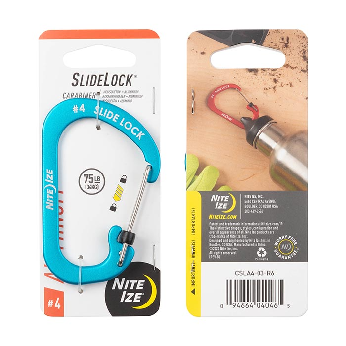 Slidelock Carabiner Aluminum