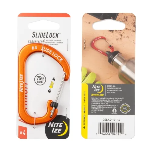 Slidelock Carabiner Aluminum
