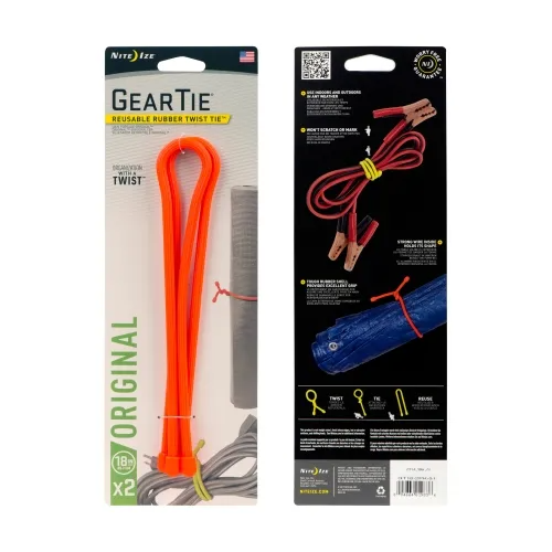 Gear Tie Reusable Rubber Twist Tie