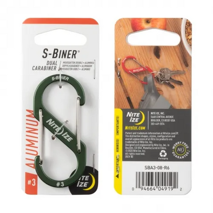 S-Biner Aluminum Dual Carabiner