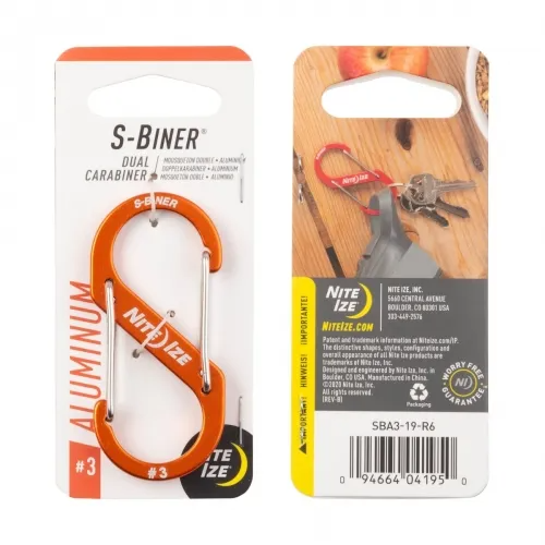 S-Biner Aluminum Dual Carabiner