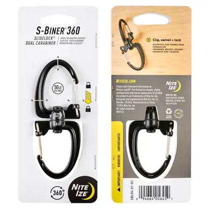 S-Biner 360 SlideLock Dual Carabiner