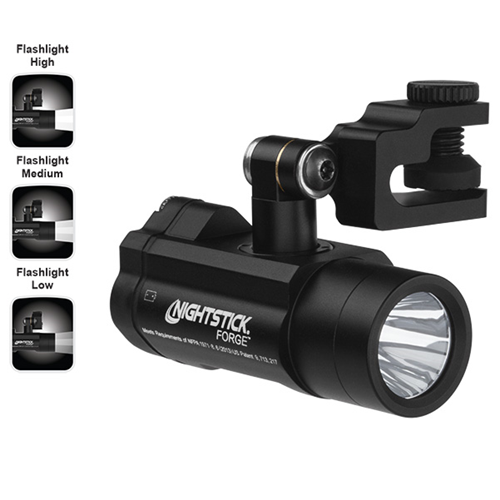 Forge Helmet-Mounted Multi-Functional Flashlight - Black