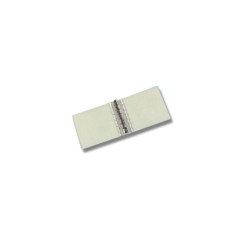 5 1/2""x6"" Aluminum 1"" 6 Ring Binder