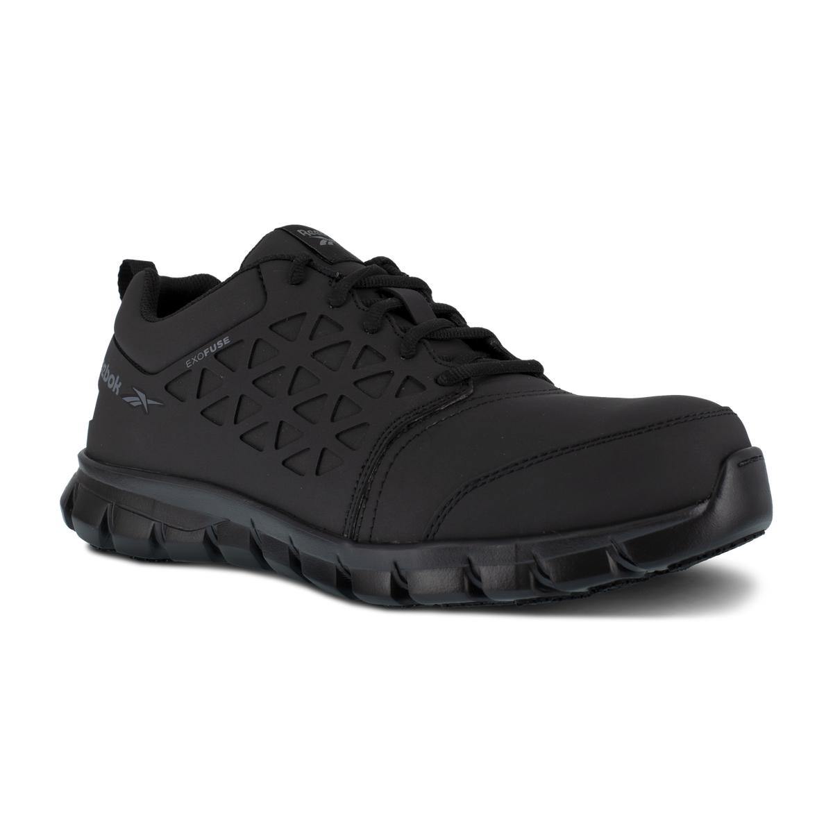 Sublite Cushion Work Athletic Work Shoe w/ Composite Toe - Black