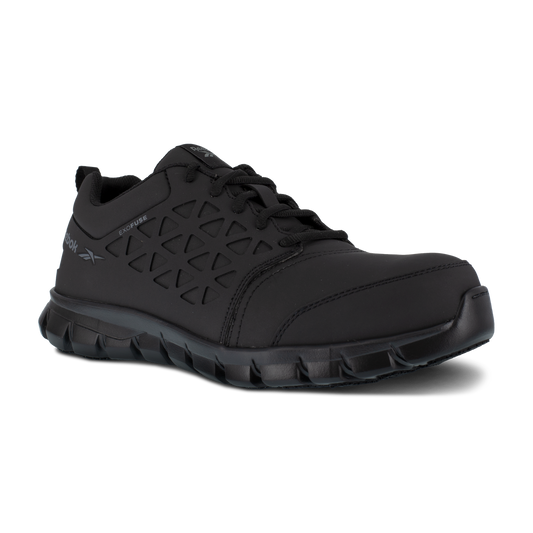 Sublite Cushion Work Athletic Work Shoe w/ Composite Toe - Black