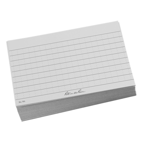 Index Cards - Gray (3'' x 5'')