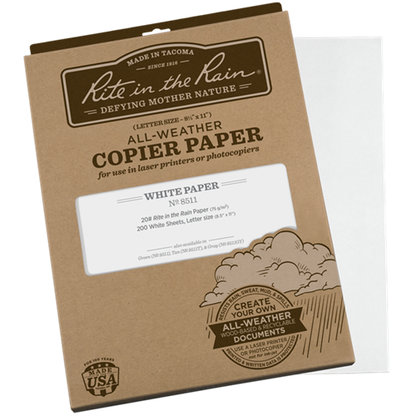 All-Weather Copier Paper (8.5'' x 11'')