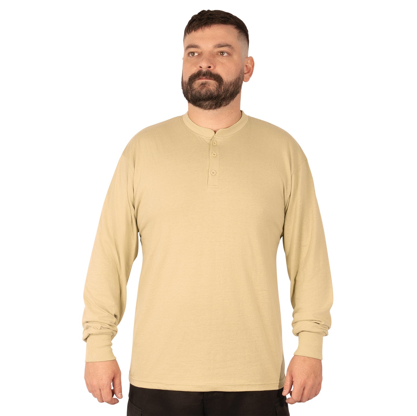 Rothco Long Sleeve Henley T-Shirt