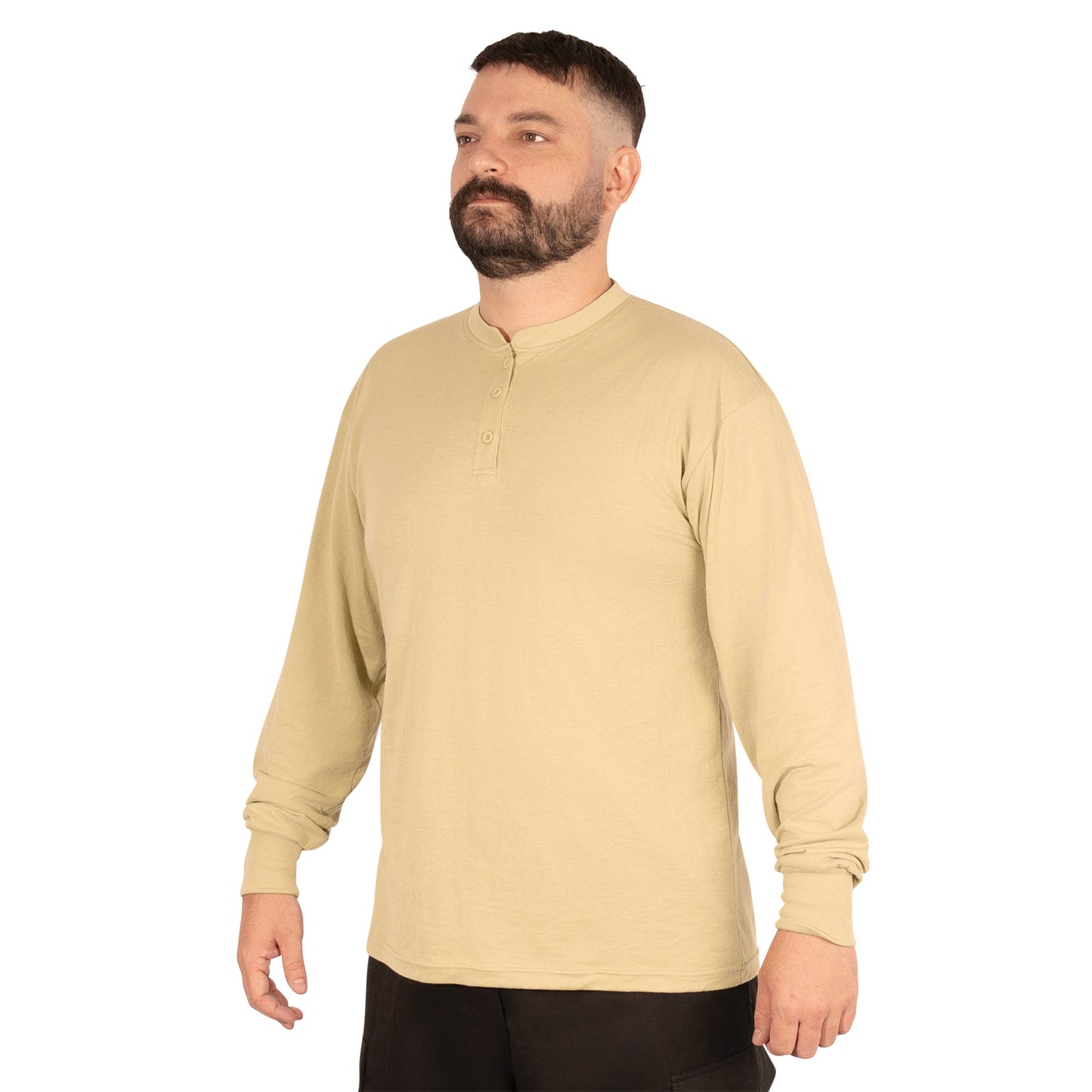 Rothco Long Sleeve Henley T-Shirt