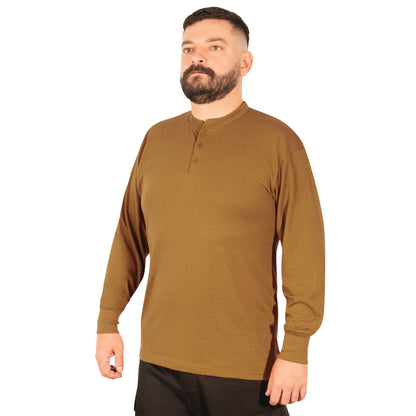 Rothco Long Sleeve Henley T-Shirt