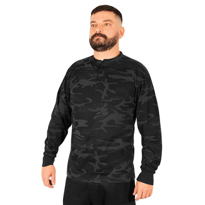 Rothco Long Sleeve Henley T-Shirt