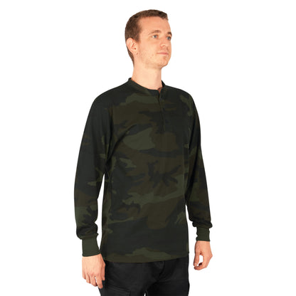 Rothco Long Sleeve Henley T-Shirt