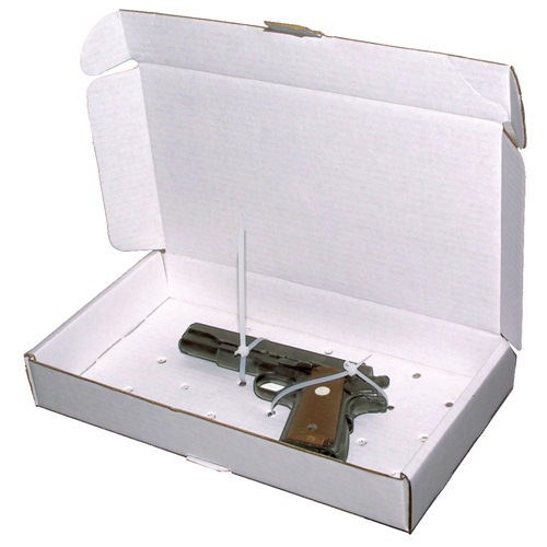 Gun Evidence Boxes (14 3/4'' x 7 7/8'' x 2 1/4'') - Set of 25
