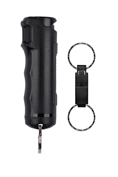 Pepper Gel w/ Quick Release Whistle Keychain