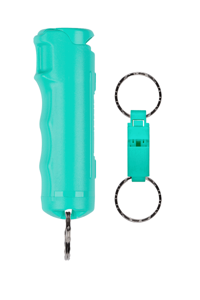 Pepper Gel w/ Quick Release Whistle Keychain