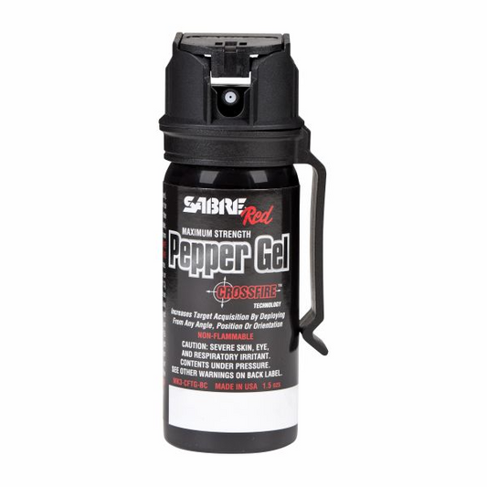 Crossfire Pepper Gel w/ Belt Clip