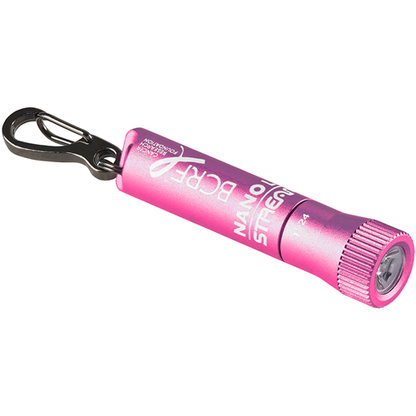 BCRF Pink Nano Light II Miniature Keychain Flashlight
