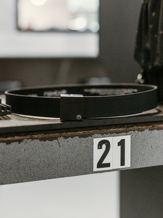 Supreme Black EDC Ratchet Belt 1.5" [38mm]