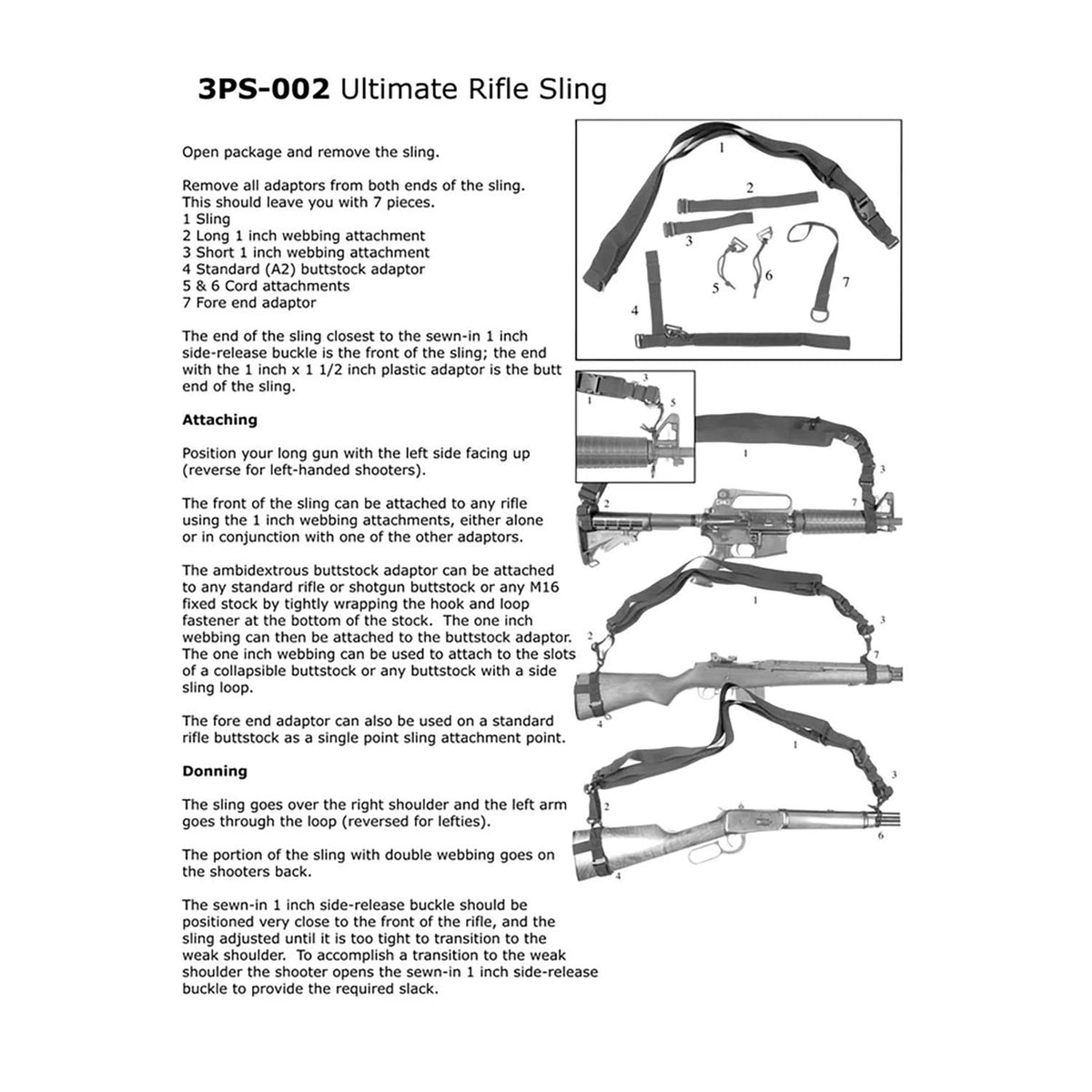 Condor 3-Point Sling