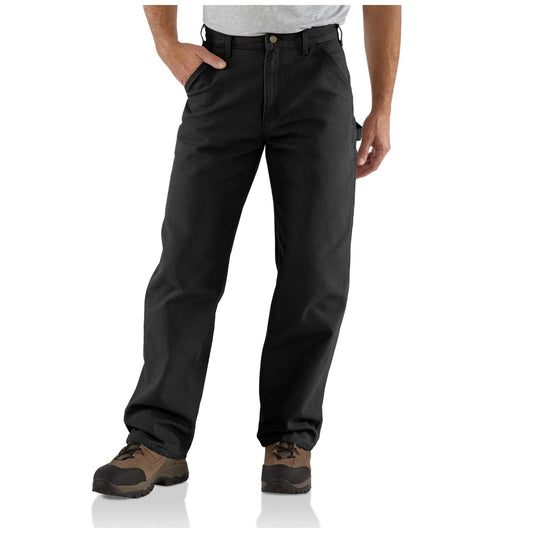 Carhartt Men's Loose Straight-Fit Washed Duck Dungarees