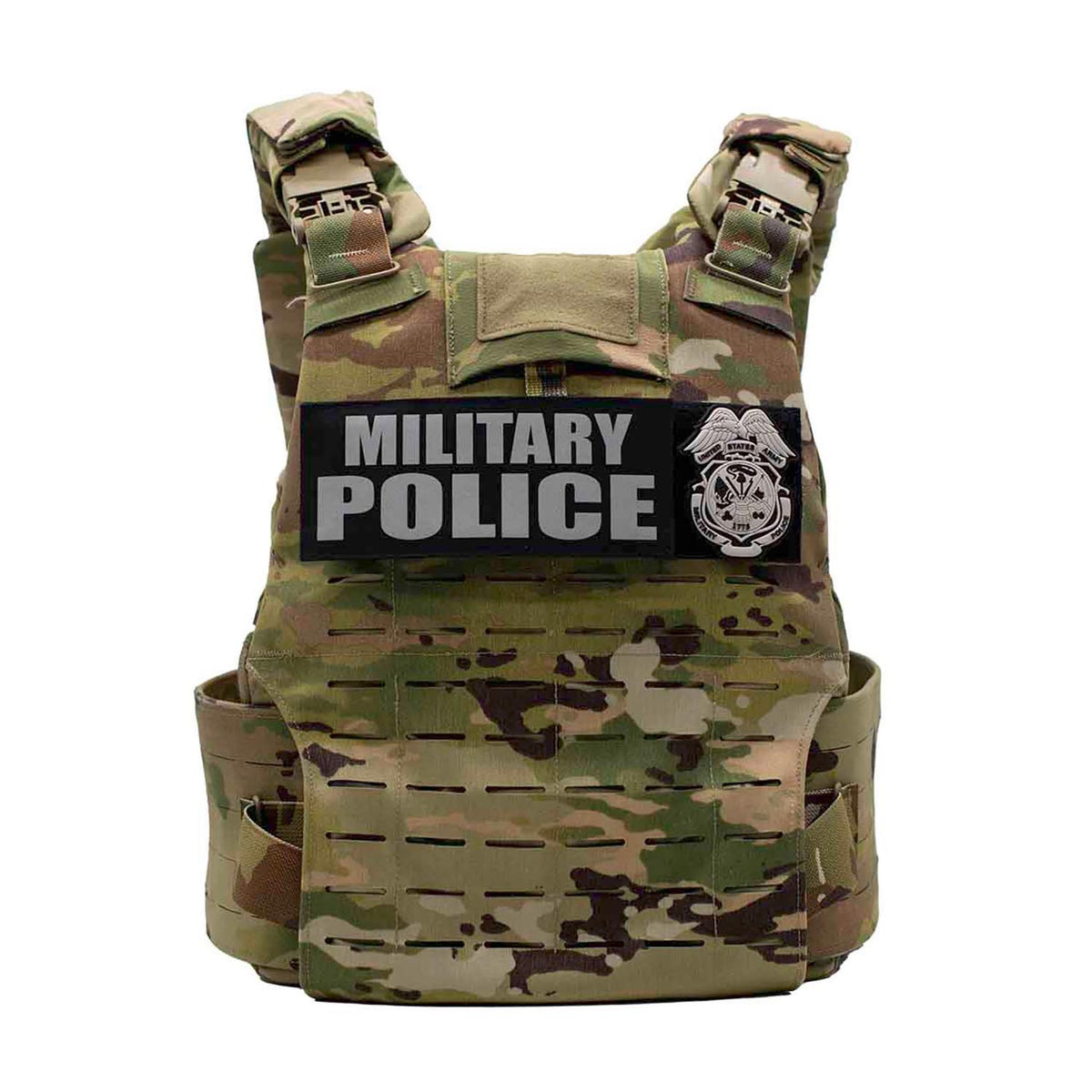Shellback Tactical Military Police Shield PVC Hook Patch