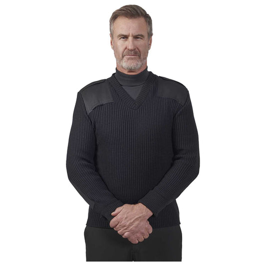 cobmex-zt964-unisex-v-neck-rib-commando-with-velcro-epaulets-shoulder-and-elbow-patches