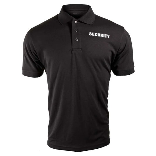 Propper Men's Security Short Sleeve Polo - Black