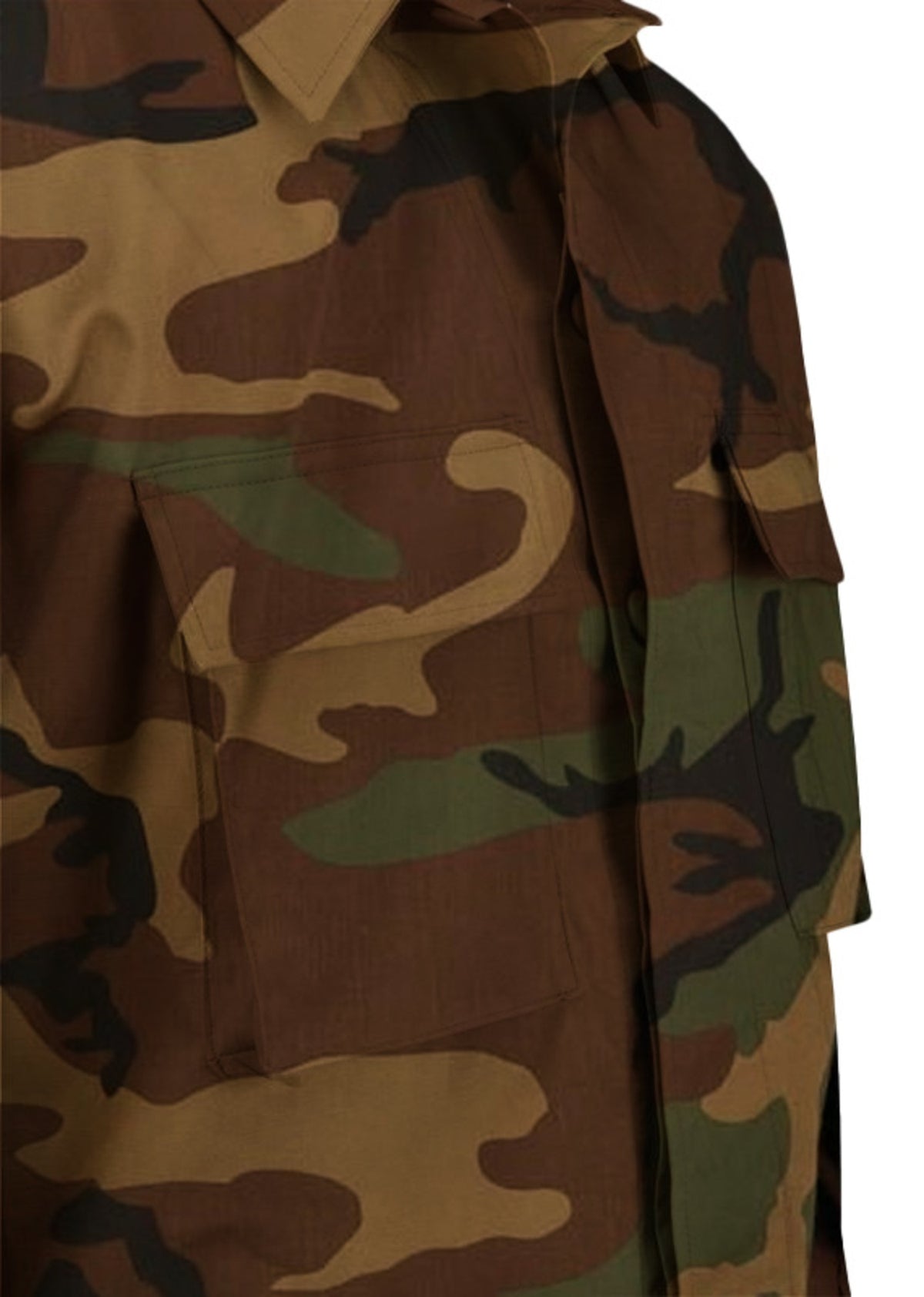 Propper BDU Coat - 100% Cotton Ripstop - Woodland