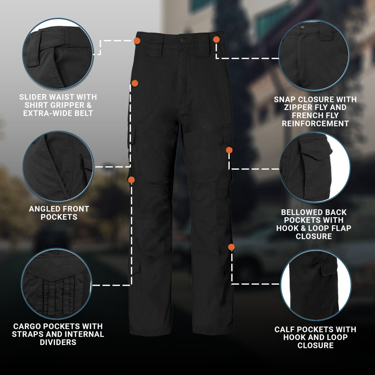 Propper Women's Kinetic EMS Pants - Black