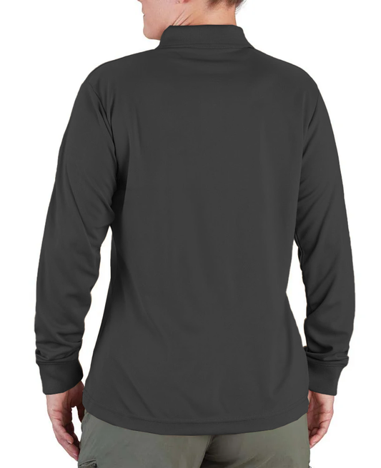 Propper Women's Uniform Long Sleeve Polo - Charcoal